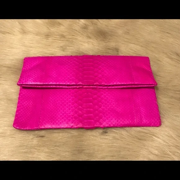 Parker & Hyde Clutch.....Hot Pink - Picture 1 of 6